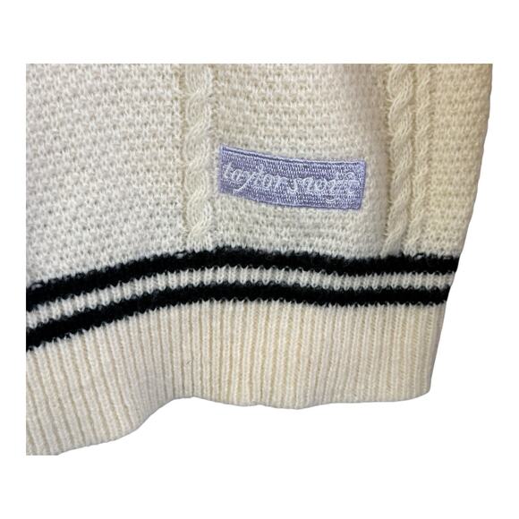 Taylor Swift Cream Sweater with Black Trim - Picture 5 of 12
